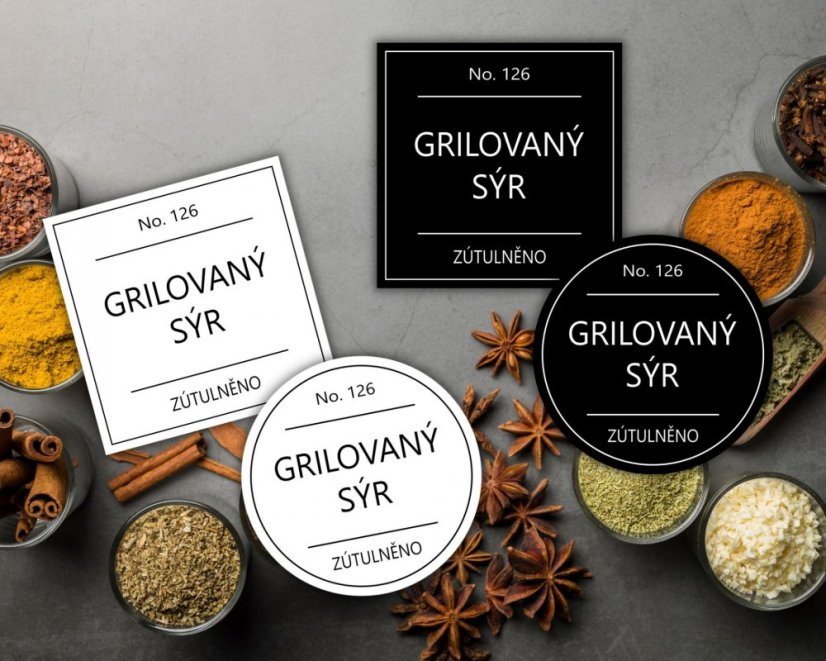 Grilovaný sýr - doprodej - Barva: Bílá, Druh: Kulatá Grilovaný sýr - doprodej - Barva: Bílá, Druh: Kulatá