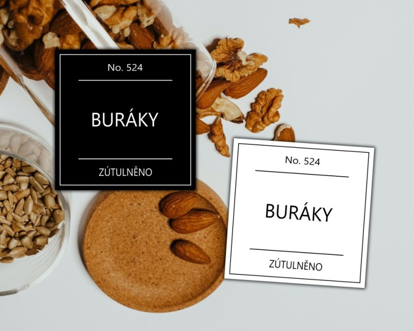 Buráky - doprodej