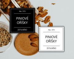 Piniové oříšky - doprodej