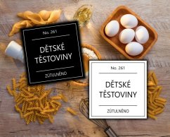 Dětské těstoviny - doprodej