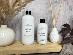 Bílá lahvička se šroubovacím uzávěrem - objem 250/500 ml