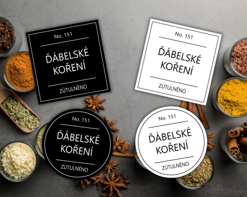 Ďábelské koření - Barva: Bílá, Druh: Hranatá Ďábelské koření - Barva: Bílá, Druh: Hranatá