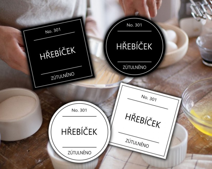 Hřebíček - doprodej - Barva: Černá, Druh: Hranatá