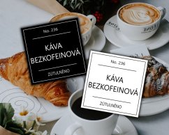 Káva bezkofeinová - doprodej