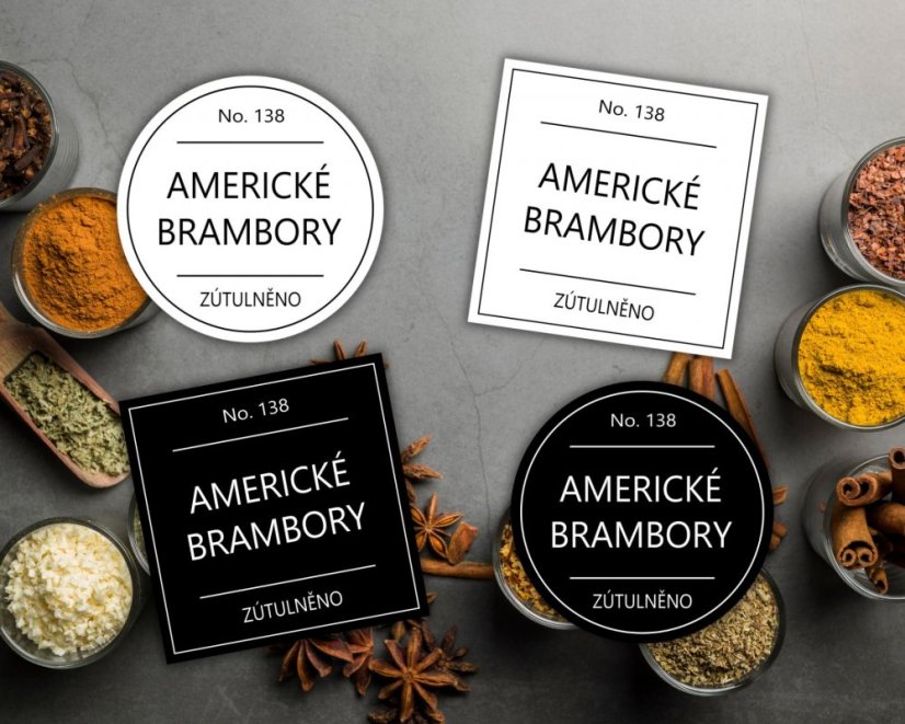 Americké brambory - Barva: Bílá, Druh: Kulatá