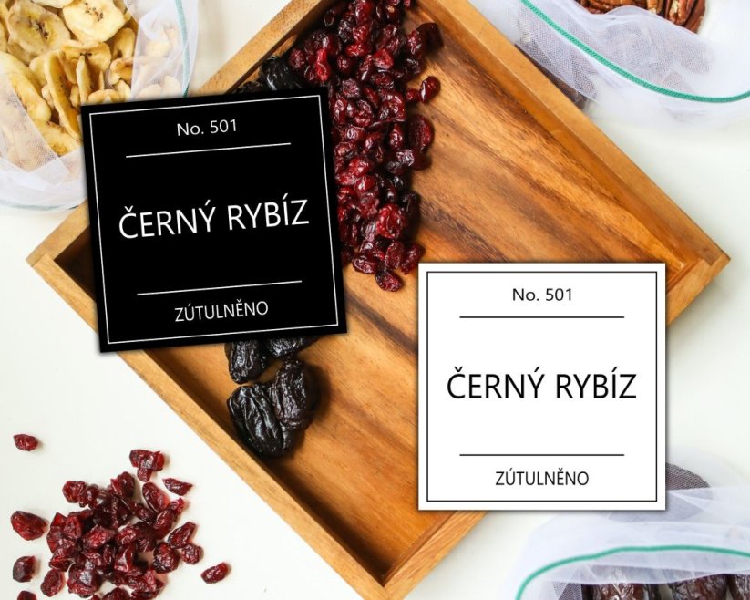 Černý rybíz - doprodej - Barva: Bílá