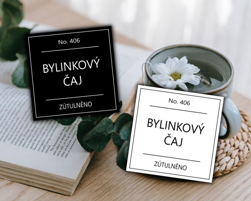 Bylinkový čaj - Barva: Bílá
