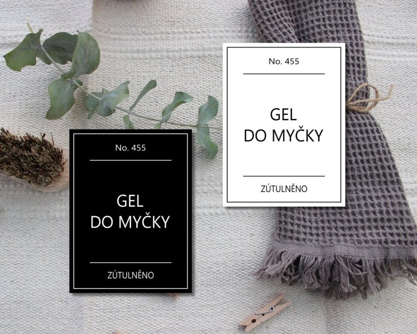 Gel do myčky - Barva: Bílá, Velikost: 4,5 cm x 6 cm
