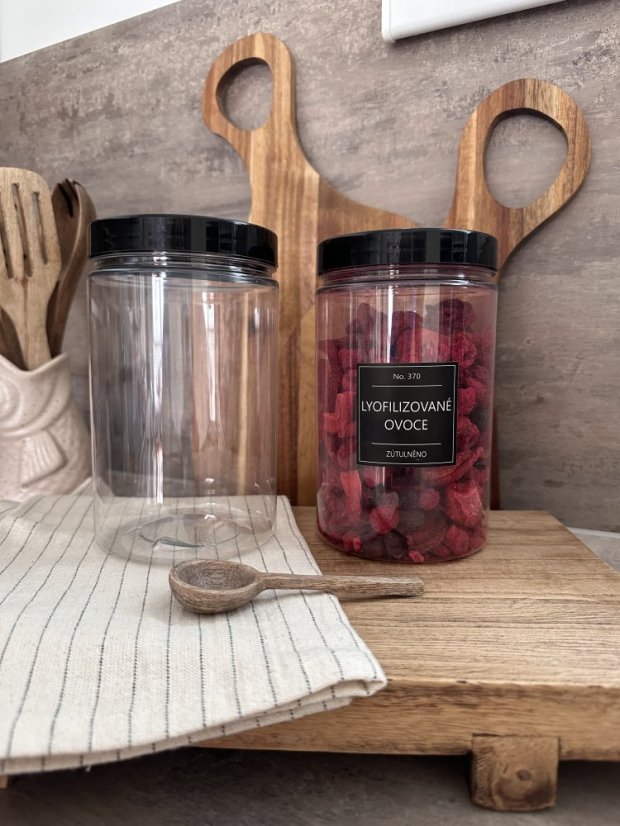 Dóza plastová - různé velikosti - Velikost: 1250 ml