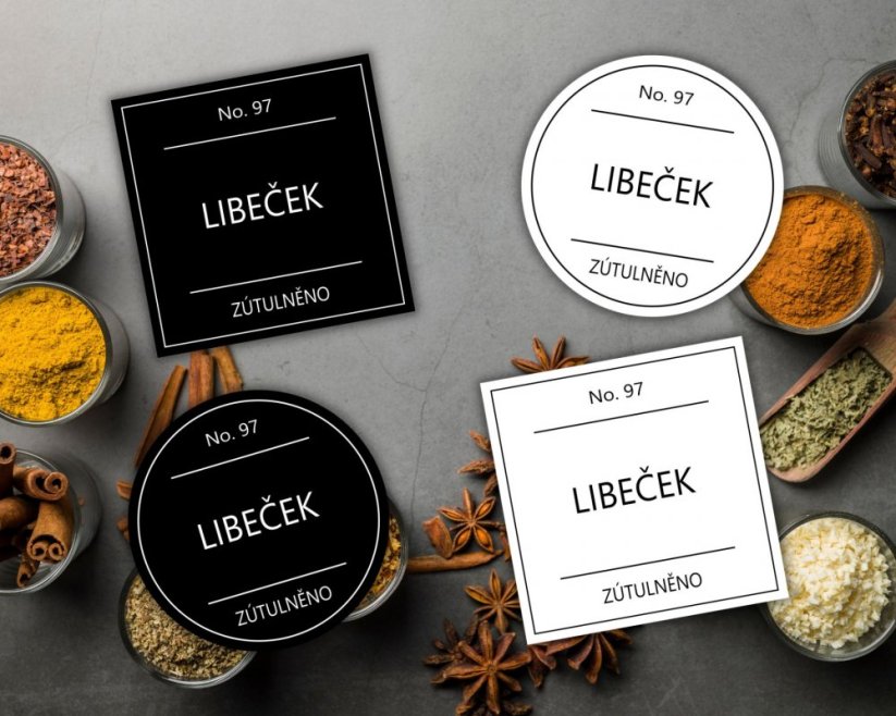 Libeček - doprodej - Barva: Bílá, Druh: Hranatá