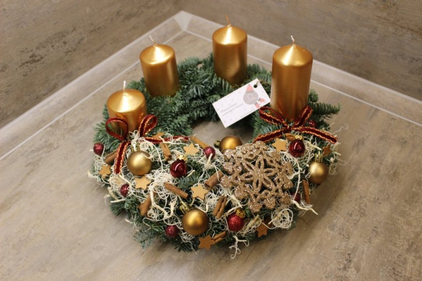 Adventní věnec č.10