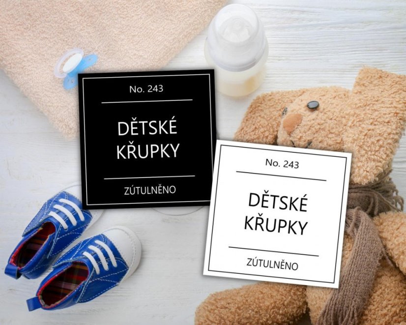 Dětské křupky - doprodej - Barva: Bílá