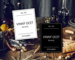 Vinný ocet - červený