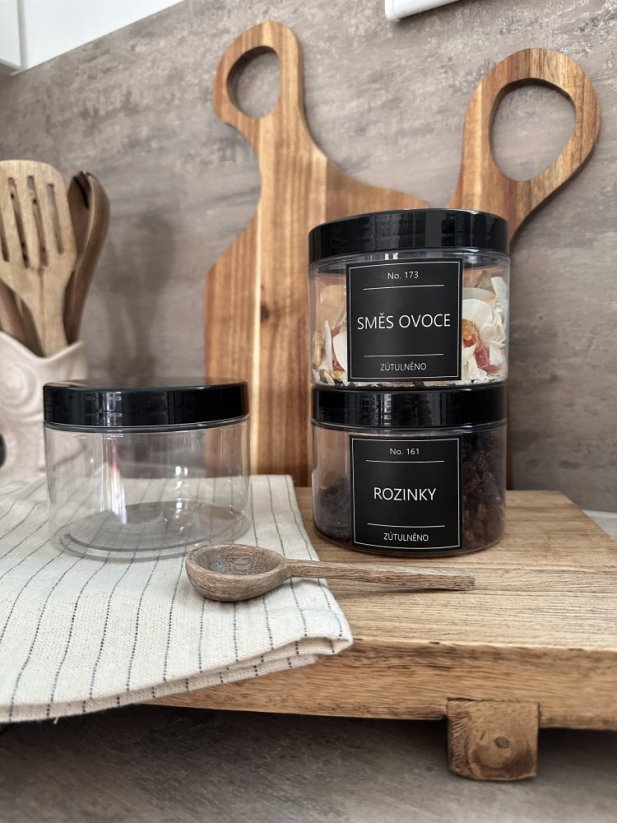 Dóza plastová - různé velikosti - II. jakost - Velikost: 1000 ml