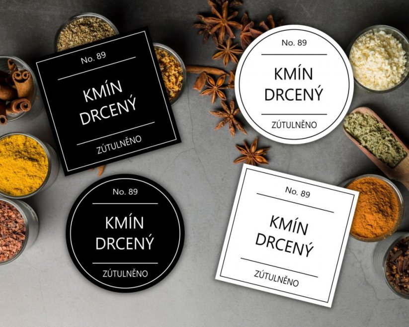 Kmín drcený - doprodej - Barva: Bílá, Druh: Hranatá