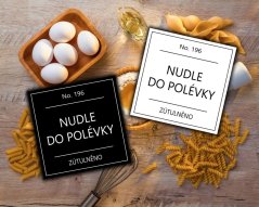 Nudle do polévky