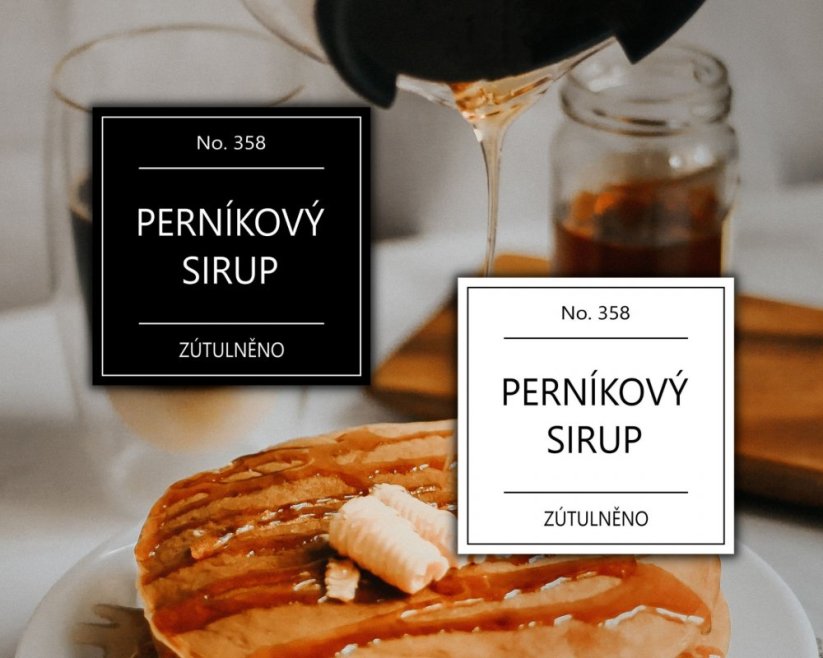 Perníkový sirup - doprodej