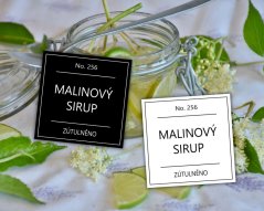 Malinový sirup