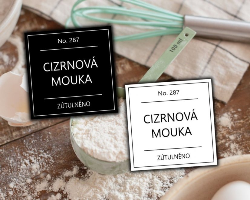 Cizrnová mouka - Barva: Černá Cizrnová mouka - Barva: Černá