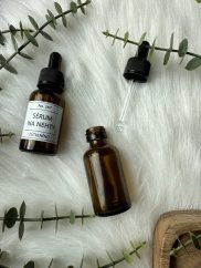 Hnědá lahvička s pipetkou - objem 20 ml