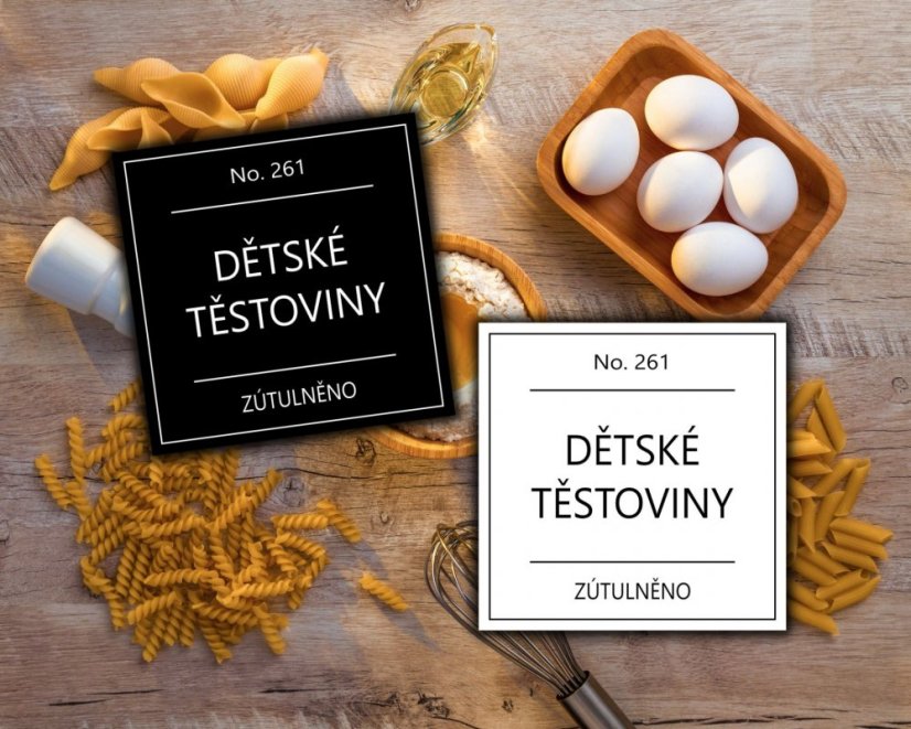 Dětské těstoviny - doprodej