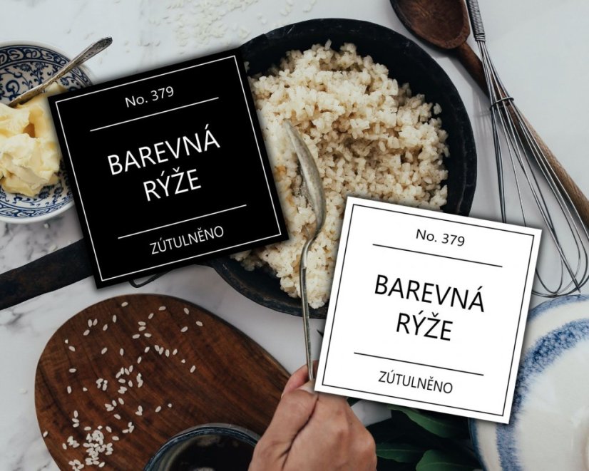 Barevná rýže - Barva: Černá Barevná rýže - Barva: Černá