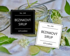 Bezinkový sirup - doprodej