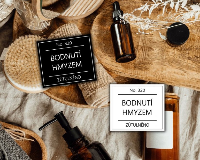 Bodnutí hmyzem - Barva: Bílá
