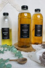 Láhev se šroubovacím uzávěrem - objem 1000 ml