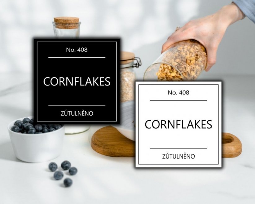 Cornflakes - Barva: Černá