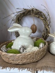 Porcelánový zajíc - velký