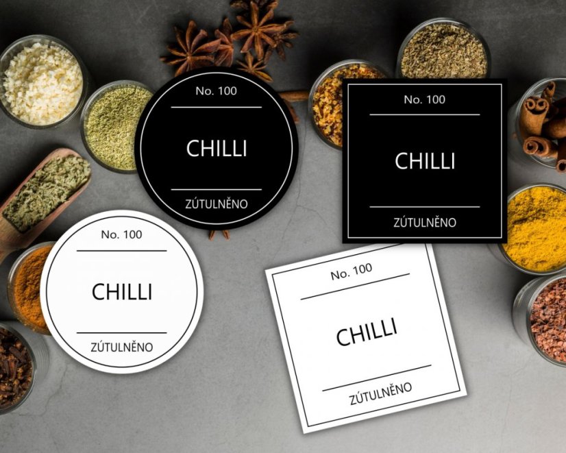 Chilli - Barva: Černá, Druh: Hranatá Chilli - Barva: Černá, Druh: Hranatá