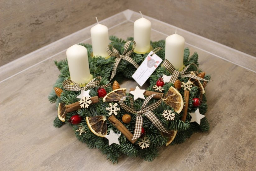 Adventní věnec č.6