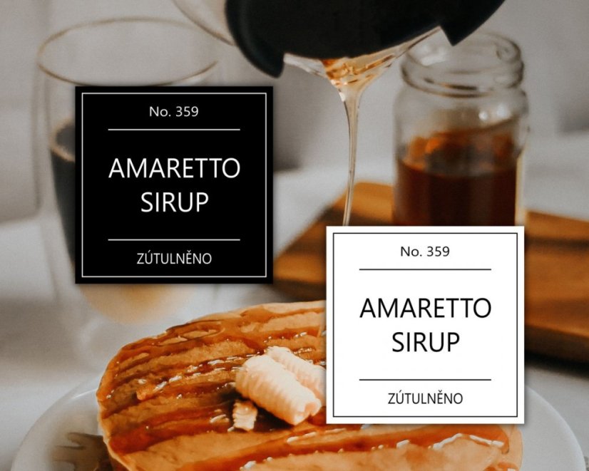 Amaretto sirup - doprodej