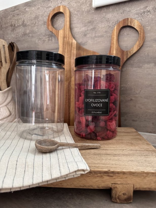 Dóza plastová - různé velikosti - II. jakost - Velikost: 1000 ml