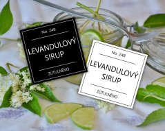 Levandulový sirup
