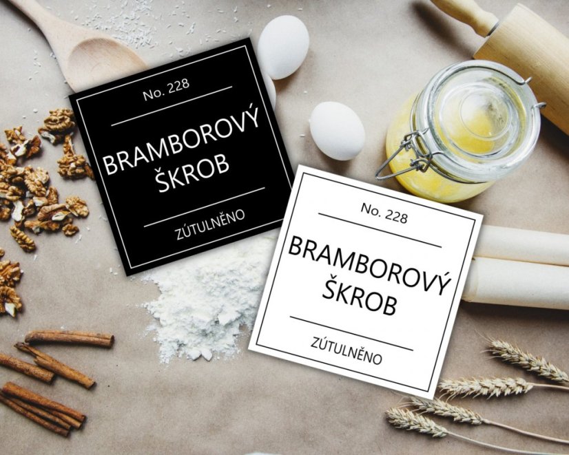 Bramborový škrob - Barva: Bílá