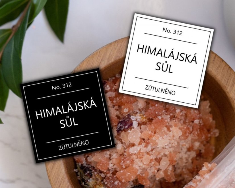 Himalájská sůl - Barva: Bílá Himalájská sůl - Barva: Bílá