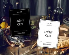 Lněný olej - doprodej