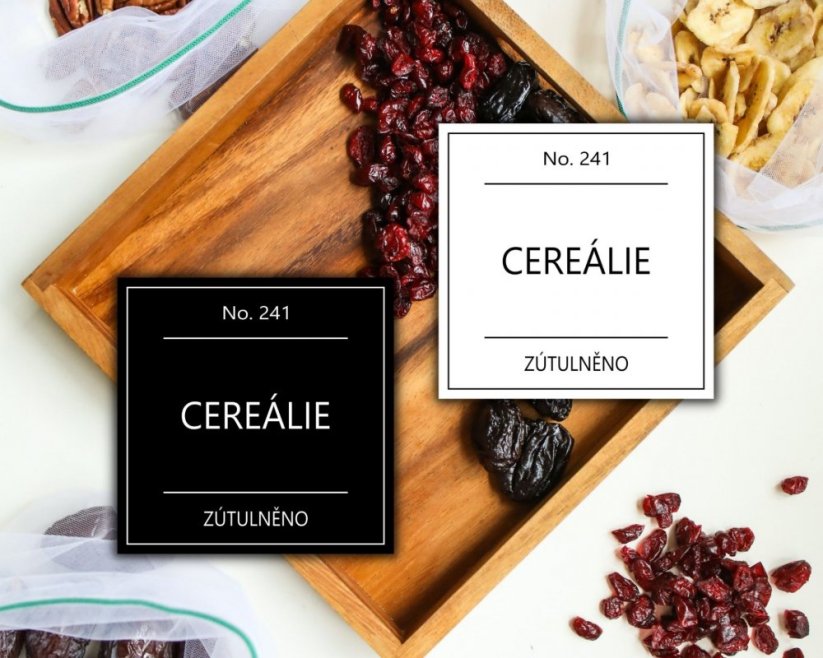 Cereálie - Barva: Černá