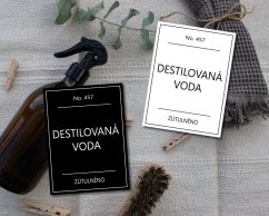 Destilovaná voda - doprodej
