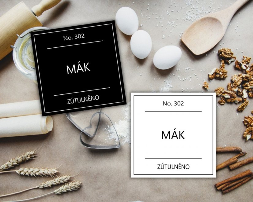 Mák - doprodej - Barva: Bílá Mák - doprodej - Barva: Bílá