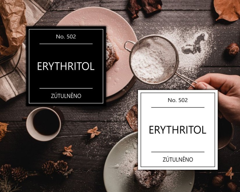 Erythritol - Barva: Černá Erythritol - Barva: Černá