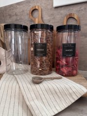 Dóza plastová - II. jakost - objem 1500 ml