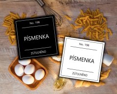 Písmenka - doprodej