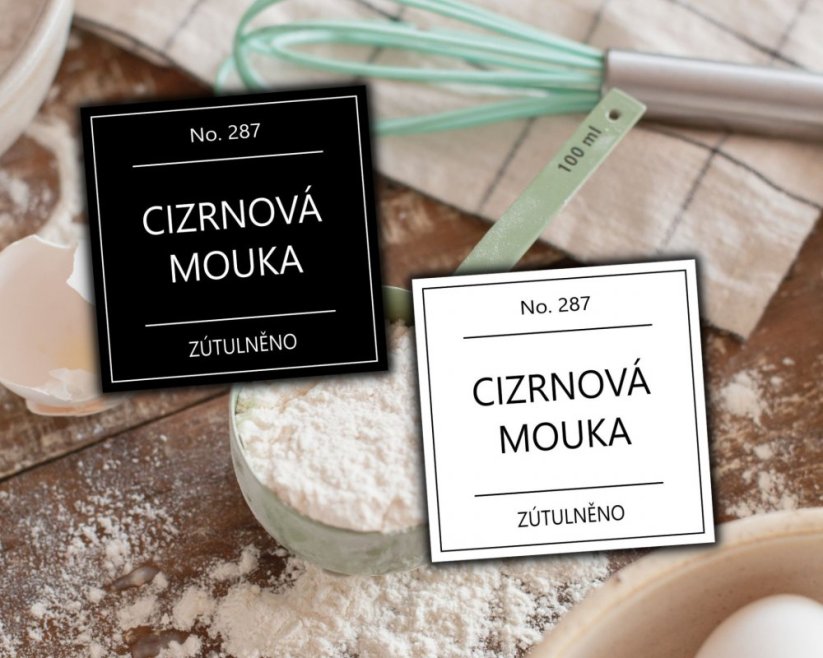 Cizrnová mouka - doprodej - Barva: Bílá