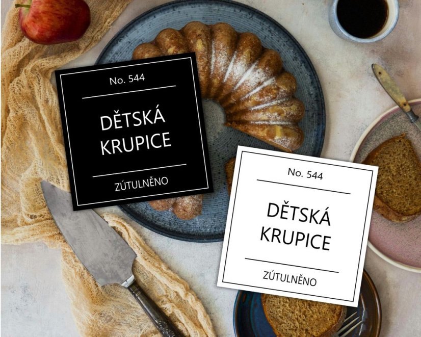 Dětská krupice - Barva: Černá Dětská krupice - Barva: Černá