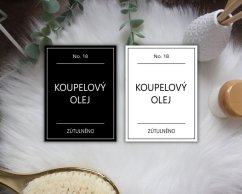 Koupelový olej - doprodej