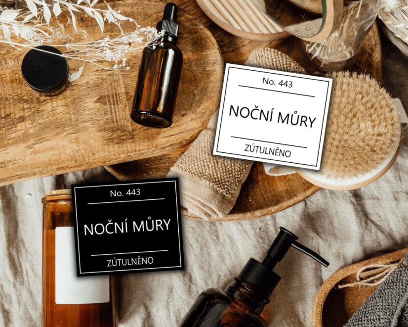 Noční můry - doprodej - Barva: Černá