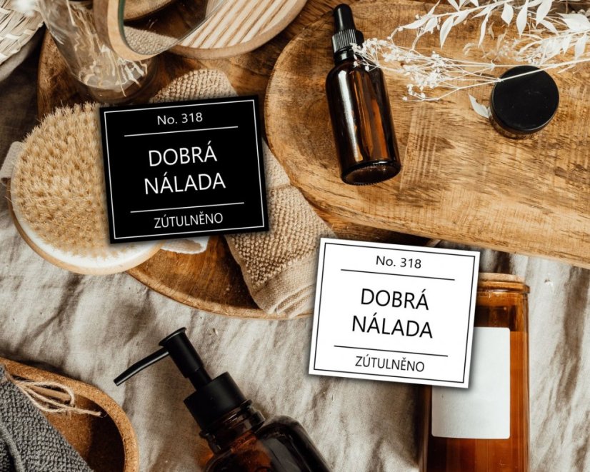 Dobrá nálada - doprodej - Barva: Černá